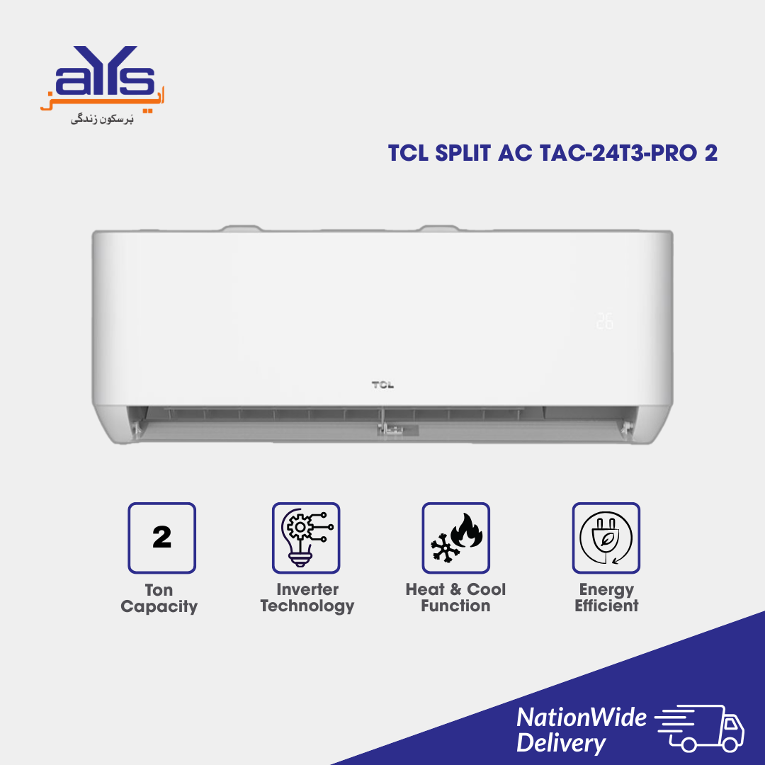 TCL SPLIT AC TAC-24T3-PRO 2