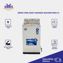 METRO STEEL BODY WASHING MACHINE MWS-15 STEEL